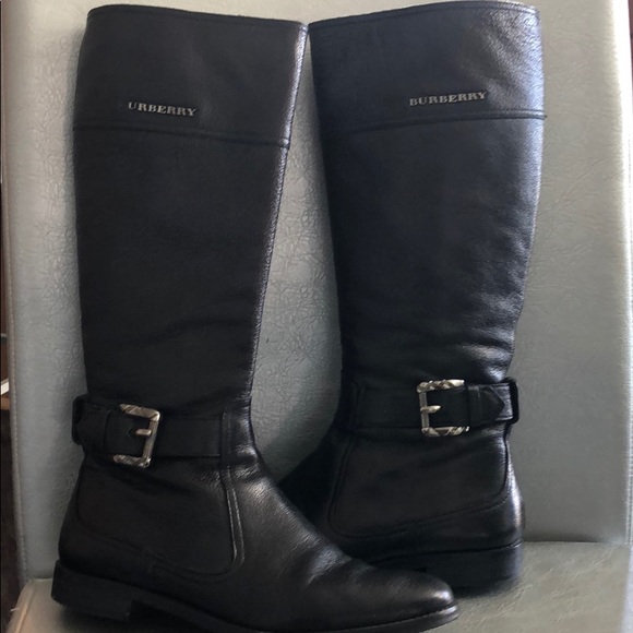 burberry tall boots